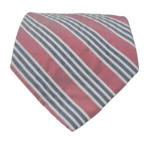Brooks Brothers | Men's Red and Gray Diagonal Striped Necktie (One Size)